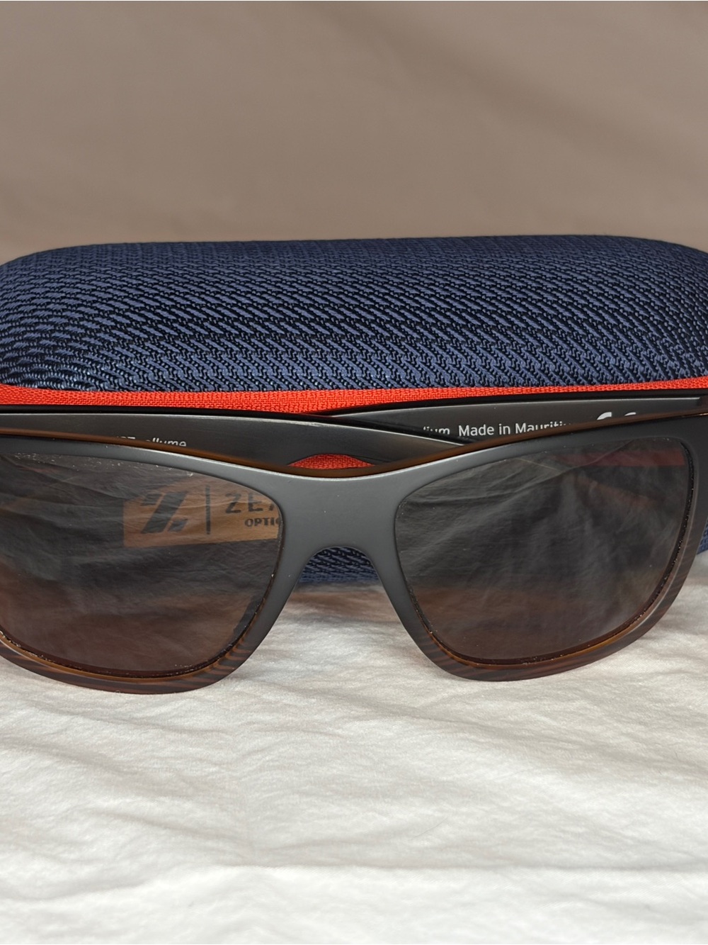 Zeal Men's Polarized Brown/Black Sunglasses